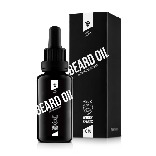Angry Beards Jack Saloon olejek do brody 30 ml
